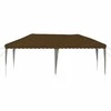 Pop-up šventinis palapinė 575 x 290 x 245 cm Taupe