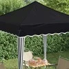 Pop-up šventinis palapinė 195 x 195 x 245 cm Antracito
