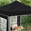 Pop-up šventinis palapinė 195 x 195 x 245 cm Antracito