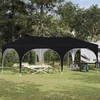 Pop-up šventinis palapinė 575 x 288 x 245 cm Antracito
