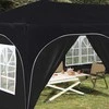 Pop-up šventinis palapinė 575 x 288 x 245 cm Antracito