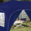 Pop-up šventinis palapinė 575 x 288 x 245 cm Mėlyna