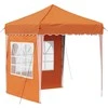 Pop-up šventinis palapinė 195 x 195 x 245 cm Oranžinė