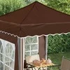 Pop-up šventinis palapinė 195 x 195 x 245 cm Ruda