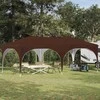 Pop-up šventinis palapinė 575 x 288 x 245 cm Ruda