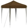 Pop-up šventinis palapinė 195 x 195 x 245 cm Taupe