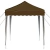 Pop-up šventinis palapinė 195 x 195 x 245 cm Taupe