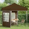 Pop-up šventinis palapinė 195 x 195 x 245 cm Taupe