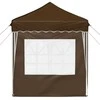 Pop-up šventinis palapinė 195 x 195 x 245 cm Taupe