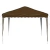 Pop-up šventinis palapinė 288 x 288 x 245 cm Taupe