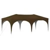 Pop-up šventinis palapinė 575 x 288 x 245 cm Taupe