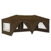 Pop-up šventinis palapinė 575 x 288 x 245 cm Taupe