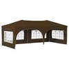 Pop-up šventinis palapinė 575 x 288 x 245 cm Taupe