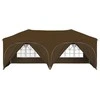 Pop-up šventinis palapinė 575 x 288 x 245 cm Taupe