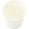 Popieriniai kavos puodeliai 1000 vnt 4oz 100ml Baltas