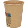Popieriniai kavos puodeliai 1000 vnt 8oz 200ml Ruda