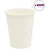 Popieriniai kavos puodeliai 1000 vnt 8oz 200ml Baltas