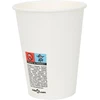Popieriniai kavos puodeliai, 1000 vnt., 12 uncijų, 300 ml, balti