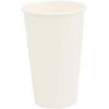 Popieriniai kavos puodeliai, 1000vnt., 16oz, 400ml, baltas
