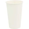 Popieriniai kavos puodeliai, 1000vnt., 16oz, 400ml, baltas