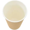 Popieriniai kavos puodeliai, 500vnt., 16oz, 400ml, ruda
