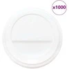 Popieriniai kavos puodelių dangteliai, Ø80mm, 8oz, 1000vnt.