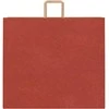 Popieriniai maišeliai 250vnt. su rankenomis raudonos 54x15x49cm