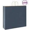 Popieriniai maišeliai 250vnt. su rankenomis, mėlynas 54x15x49cm
