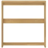 Porankiai 2 pcs Balta 58,5 x 10 x 61 cm Kietos akacijos mediena