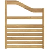 Porankiai 2 pcs Balta 59 x 4 x 73 cm Kietos akacijos mediena