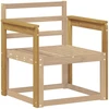 Porankiai 2 pcs Balta 59 x 6 x 61 cm Kietos akacijos mediena