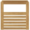 Porankiai 2 pcs Balta 59 x 6 x 61 cm Kietos akacijos mediena