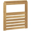Porankiai 2 pcs Balta 59 x 6 x 61 cm Kietos akacijos mediena