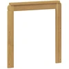 Porankiai 2 pcs Balta 59 x 6 x 61 cm Kietos akacijos mediena
