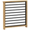 Porankiai 2 pcs Balta 60 x 6 x 61 cm Kietos akacijos mediena