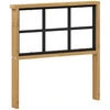 Porankiai 2 pcs Balta 60 x 6 x 61 cm Kietos akacijos mediena