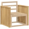 Porankiai 2 pcs Balta 60 x 6 x 61 cm Kietos akacijos mediena