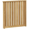 Porankiai 2 pcs Balta 60 x 6 x 61 cm Kietos akacijos mediena
