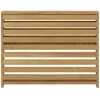 Porankiai 2 pcs Balta 78,5 x 10 x 61 cm Kietos akacijos mediena