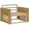 Porankiai 2 pcs Balta 78,5 x 10 x 61 cm Kietos akacijos mediena