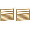 Porankiai 2 pcs Balta 78,5 x 8,5 x 60 cm
