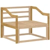 Porankiai 2 pcs Balta 79 x 4 x 73 cm Kietos akacijos mediena