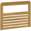 Porankiai 2 pcs Balta 79 x 6 x 61 cm Kietos akacijos mediena