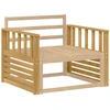 Porankiai 2 pcs Balta 80 x 6 x 61 cm Kietos akacijos mediena