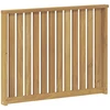 Porankiai 2 pcs Balta 80 x 6 x 61 cm Kietos akacijos mediena