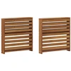 Porankiai 2 pcs Ruda 58.5 x 10 x 61 cm Apdirbta mediena