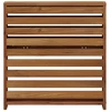 Porankiai 2 pcs Ruda 58.5 x 10 x 61 cm Apdirbta mediena