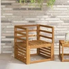 Porankiai 2 pcs Ruda 59 x 4 x 73 cm Apdirbta mediena