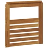 Porankiai 2 pcs Ruda 59 x 6 x 61 cm Apdirbta mediena
