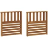 Porankiai 2 pcs Ruda 60 x 6 x 61 cm Apdirbta mediena